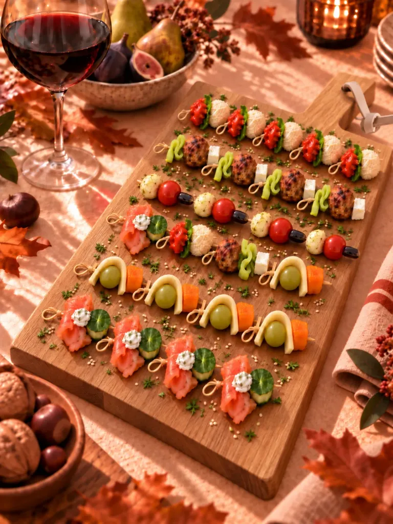 Brochettes 5 saveurs 25 pièces