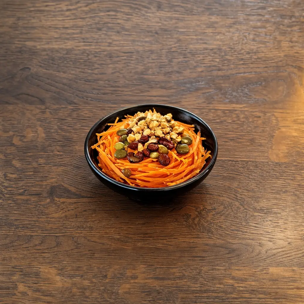 Petite carottes rapées