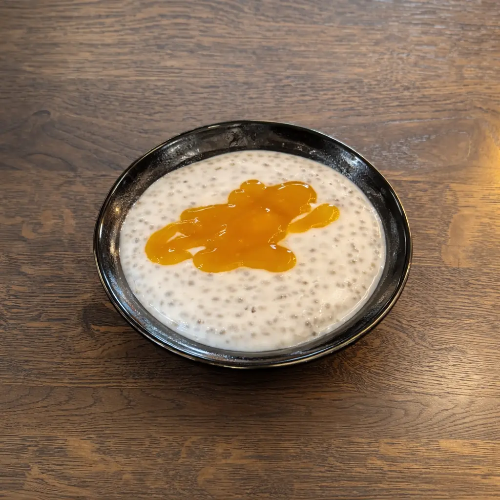 Crème aux graines de chia & Mangue