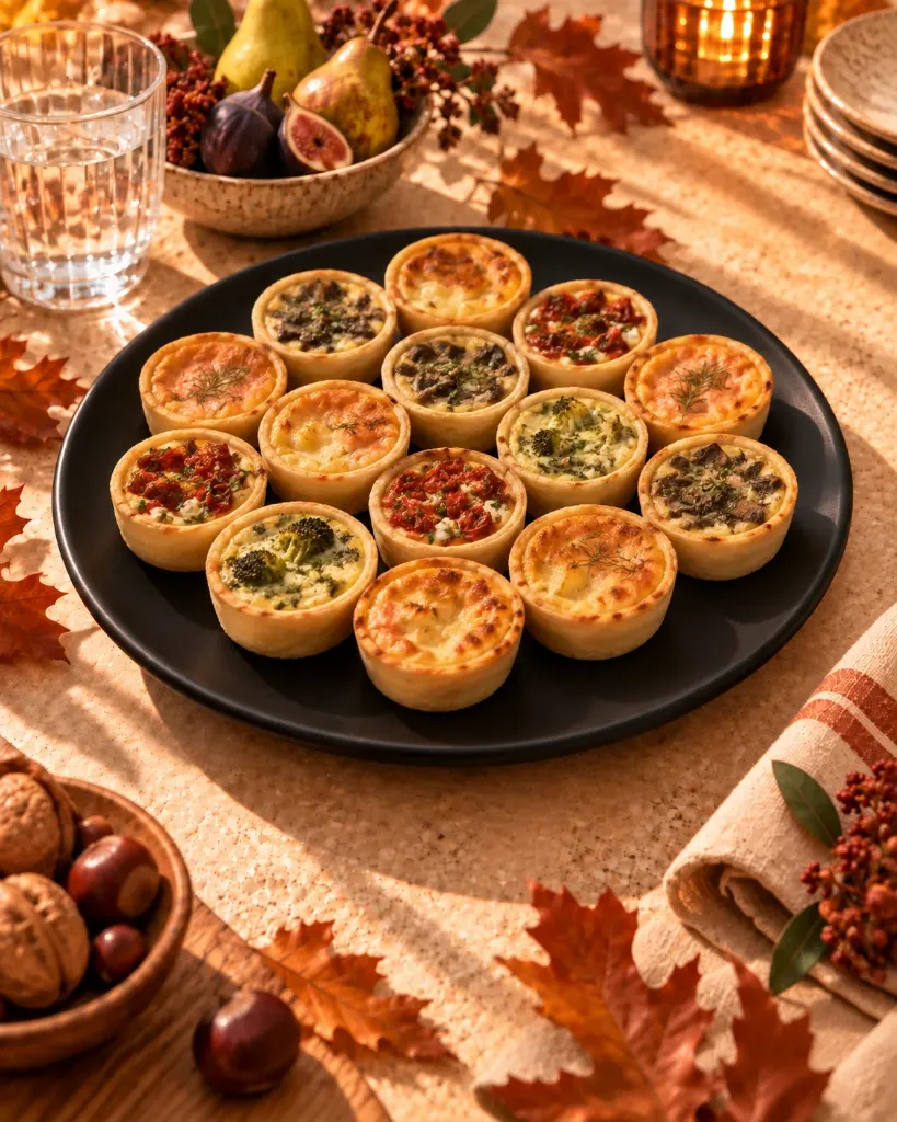 Mini quiches salées 25 pièces