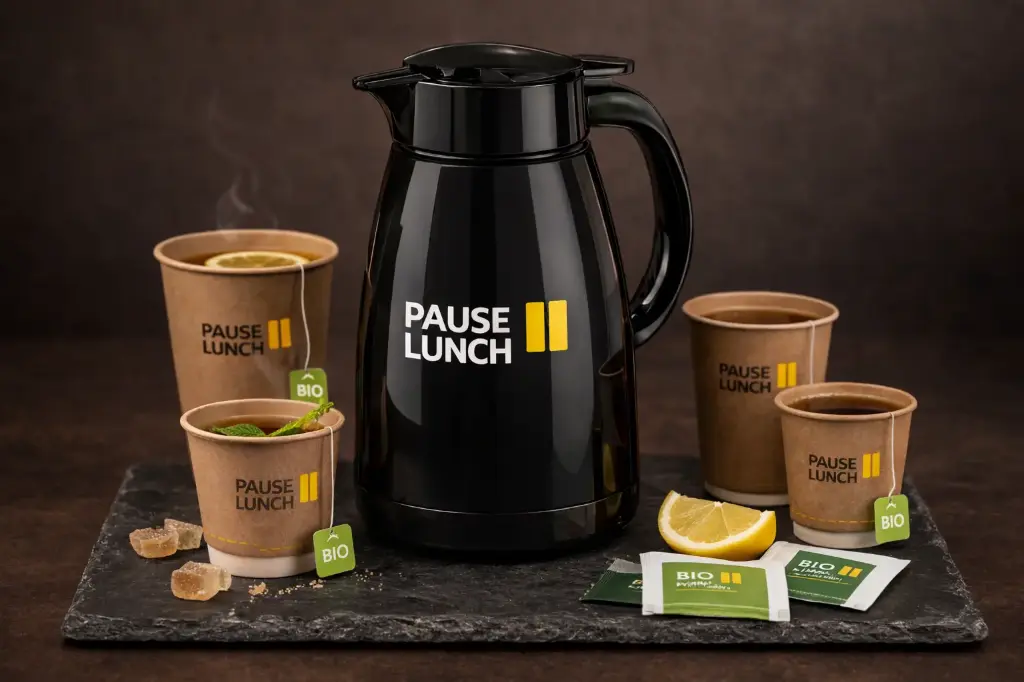 Thermos de thé