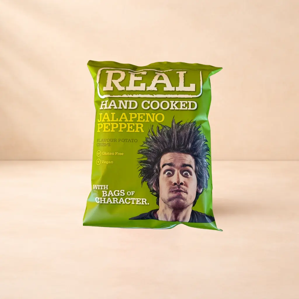 Chips REAL piment jalapeno poivre