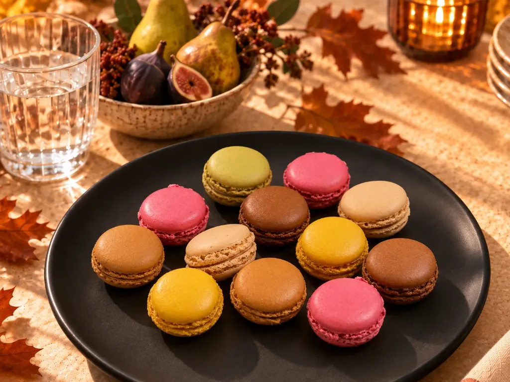Mini macarons 36 pièces