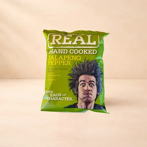 Chips REAL piment jalapeno poivre 