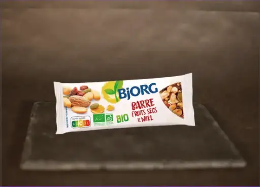 Barre fruit secs et miel BJORG BIO